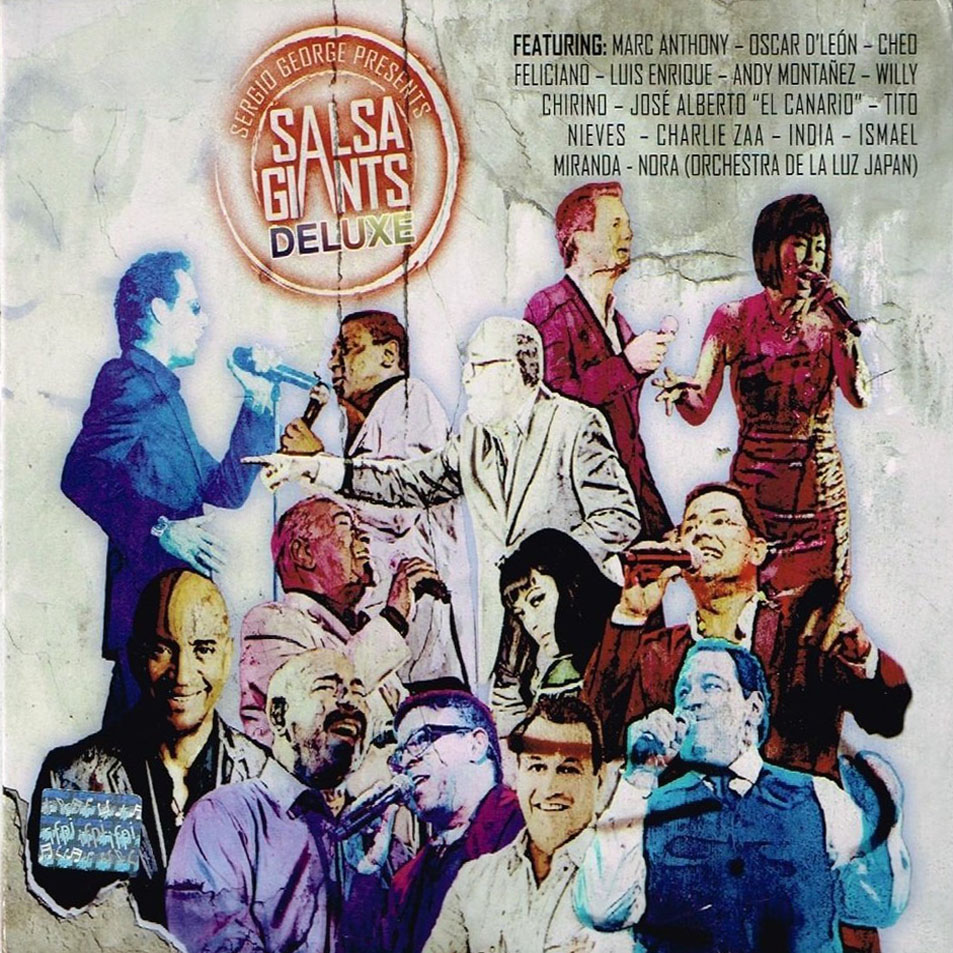 Cartula Frontal de Sergio George Presents Salsa Giants (Deluxe)