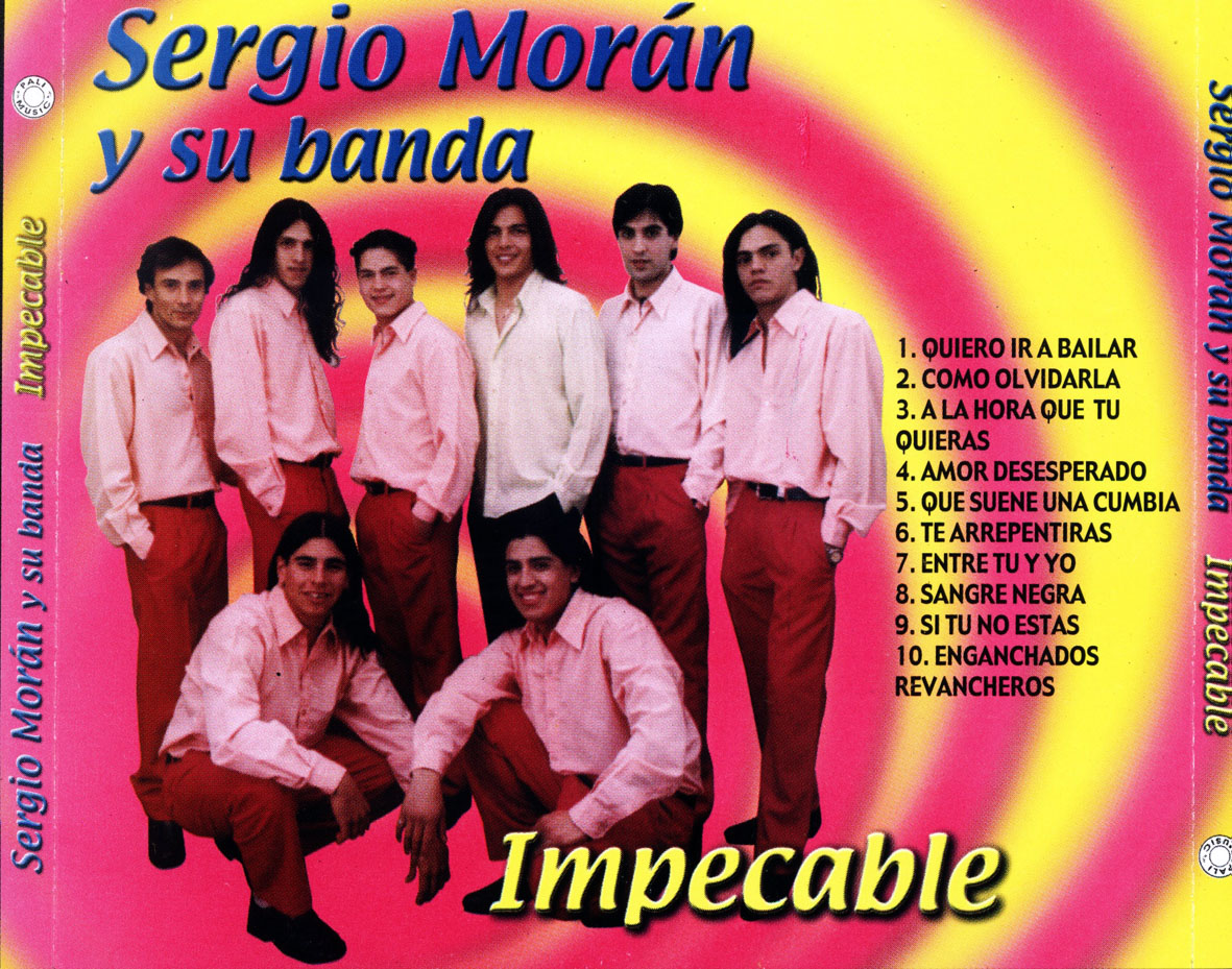 Cartula Trasera de Sergio Moran - Impecable