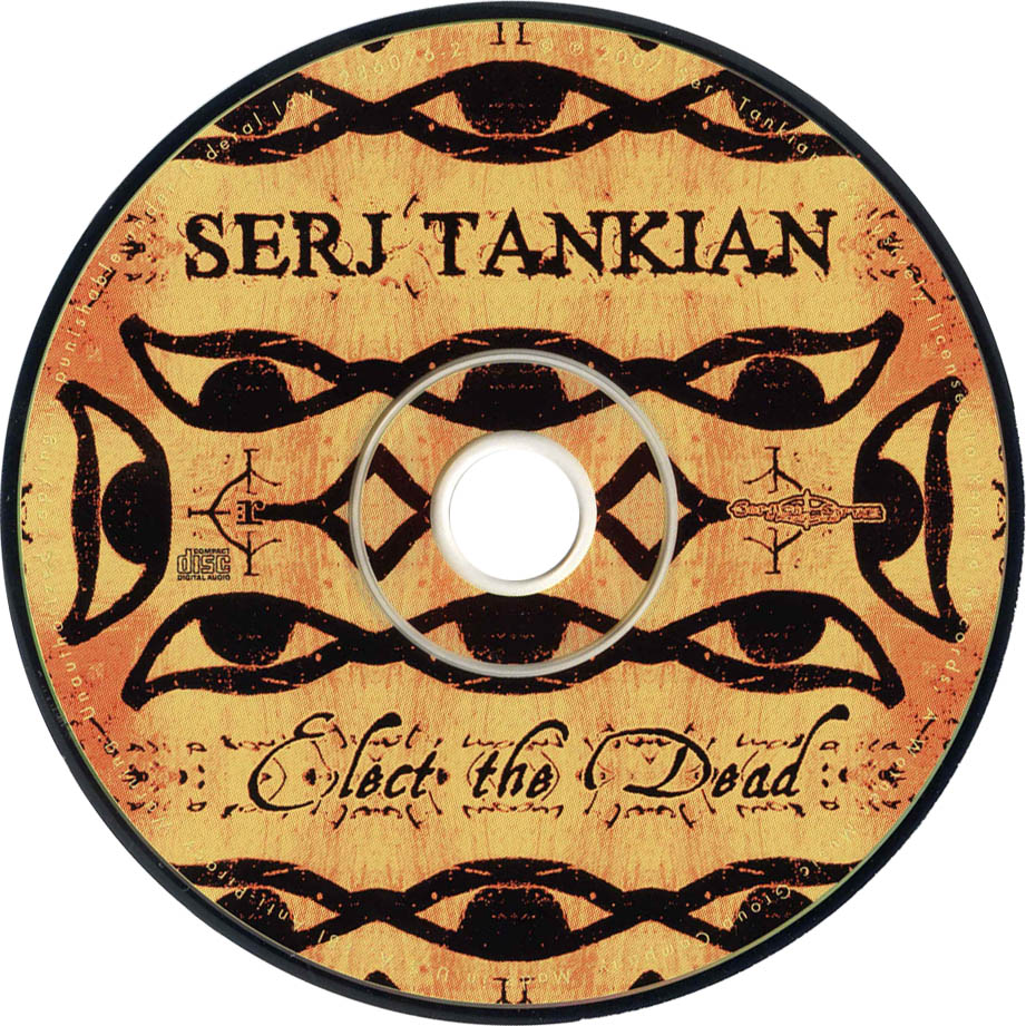 Cartula Cd de Serj Tankian - Elect The Dead