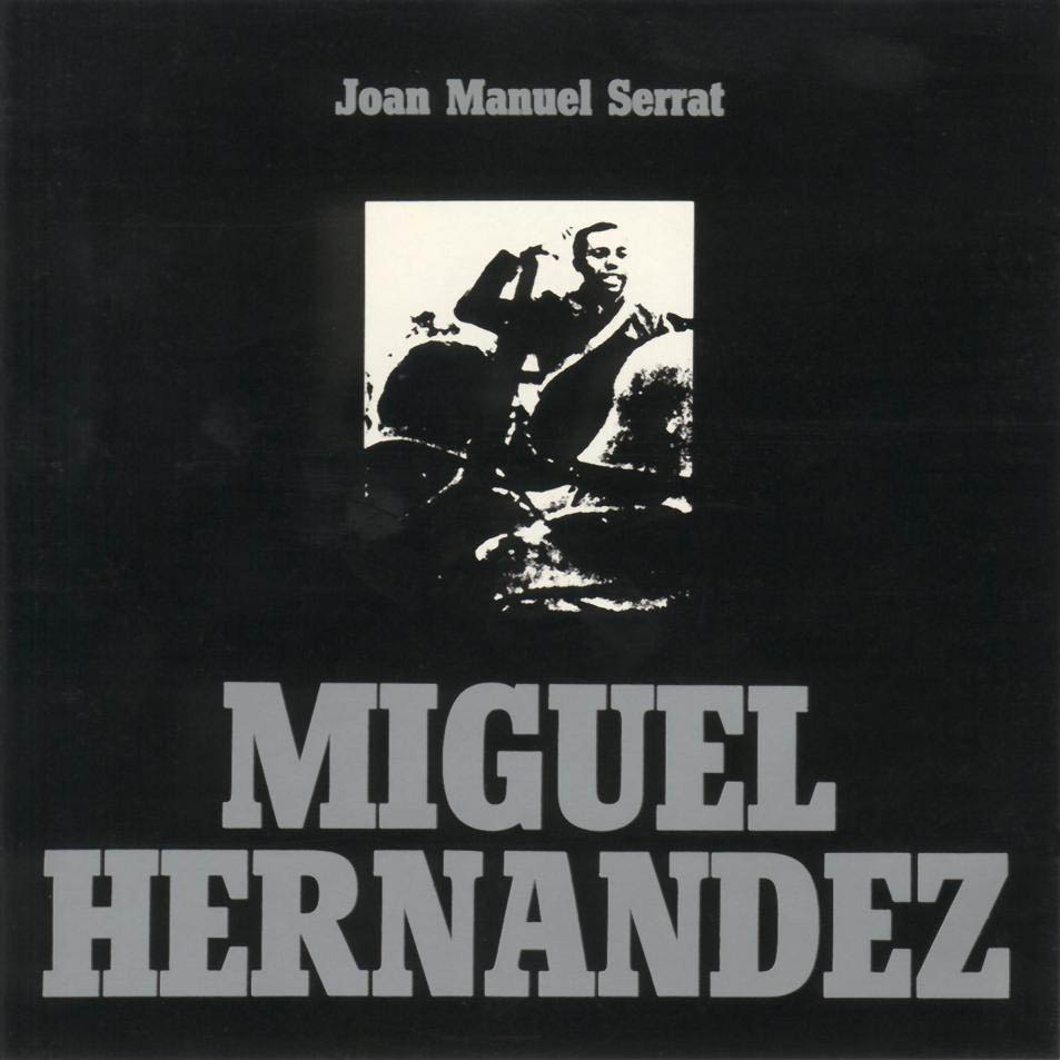 Cartula Frontal de Serrat - Miguel Hernandez