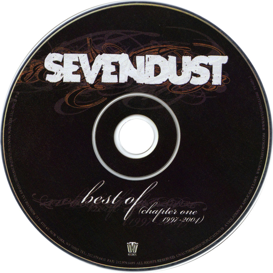 Cartula Cd de Sevendust - Best Of Sevendust (Chapter One 1997-2004)