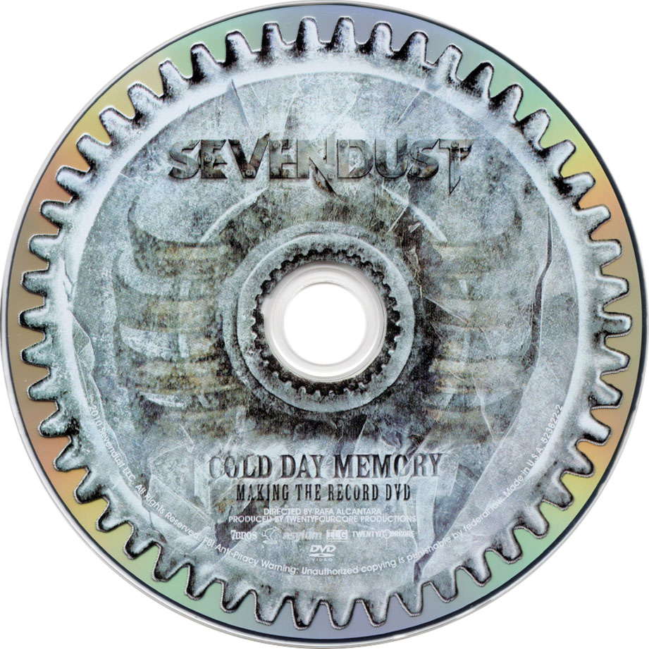 Cartula Dvd de Sevendust - Cold Day Memory