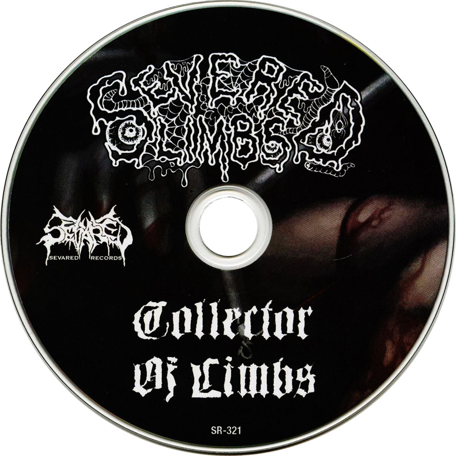 Cartula Cd de Severed Limbs - Collector Of Limbs