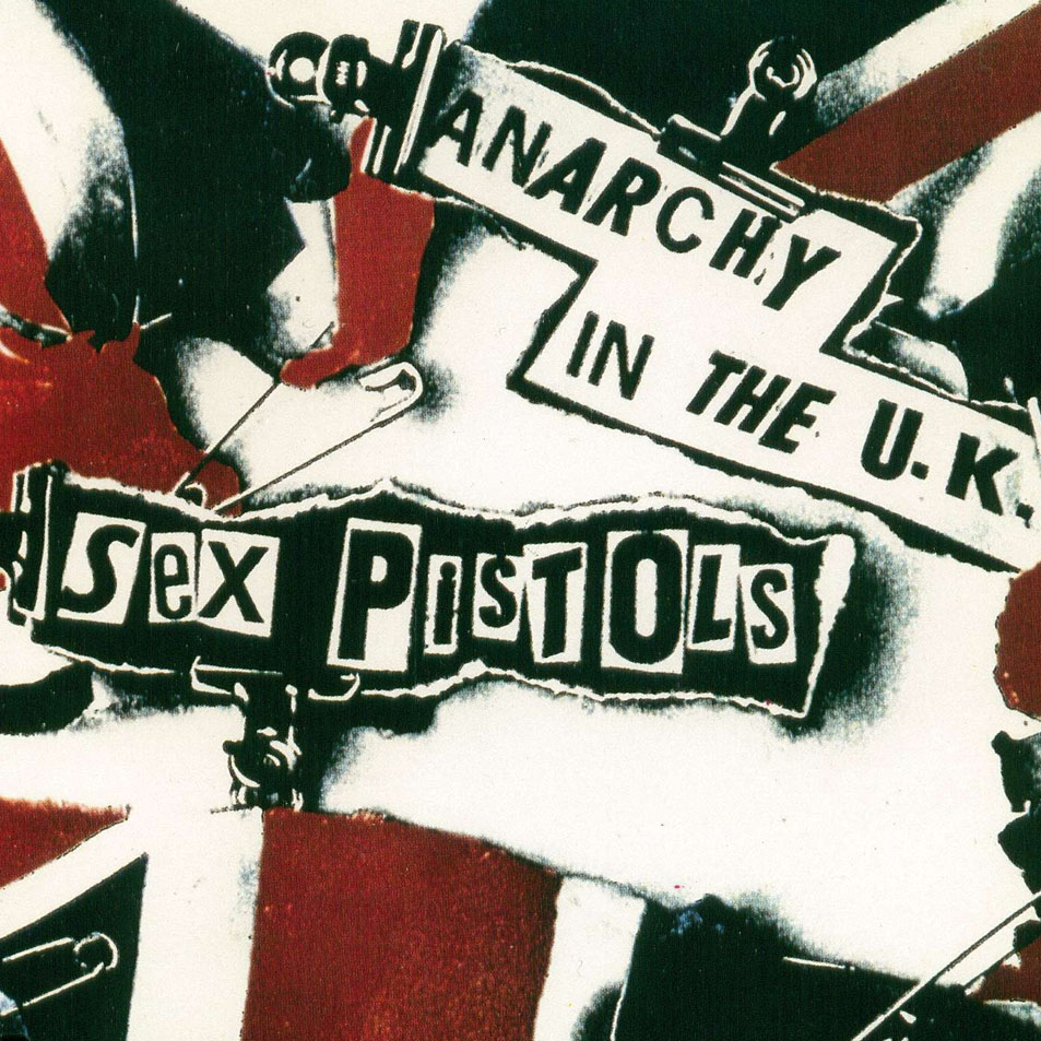 Carátula Frontal De Sex Pistols Anarchy In The U K Cd Single Portada