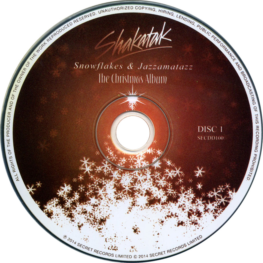 Cartula Cd1 de Shakatak - Snowflakes & Jazzamatazz