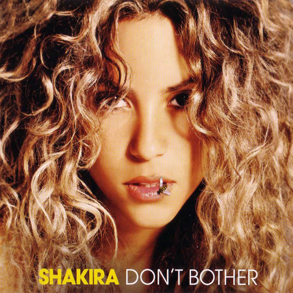Cartula Frontal de Shakira - Don't Bother (Cd Single)