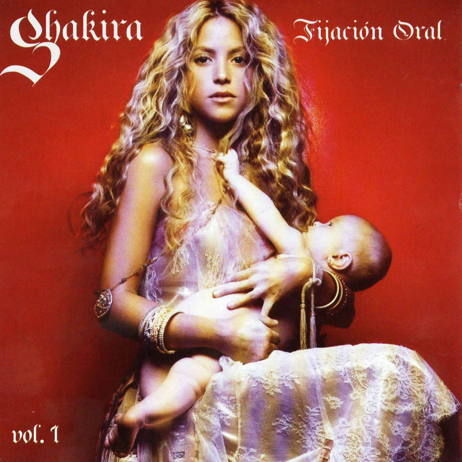 Cartula Frontal de Shakira - Fijacion Oral Volumen 1