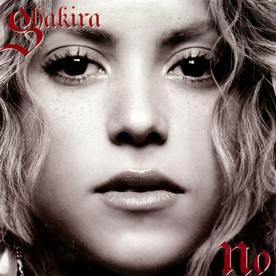 Car Tula Frontal De Shakira No Cd Single Portada