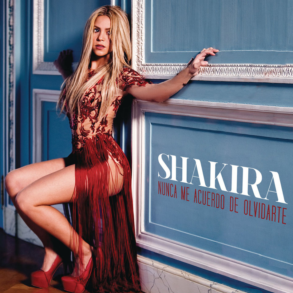 Cartula Frontal de Shakira - Nunca Me Acuerdo De Olvidarte (Cd Single)