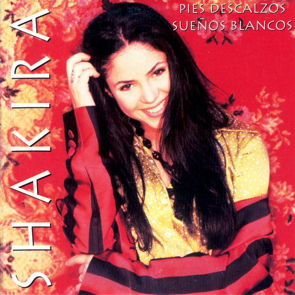 Cartula Frontal de Shakira - Pies Descalzos (Cd Single)