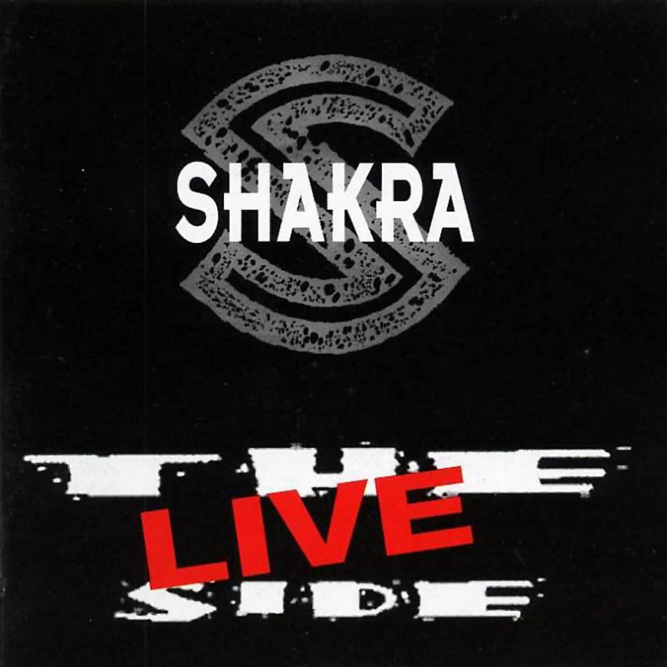 Cartula Frontal de Shakra - The Live Side