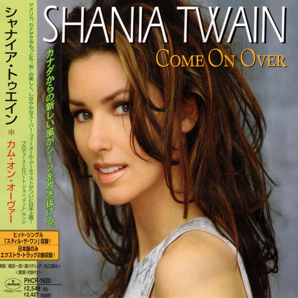 Cartula Frontal de Shania Twain - Come On Over (Japan Edition)
