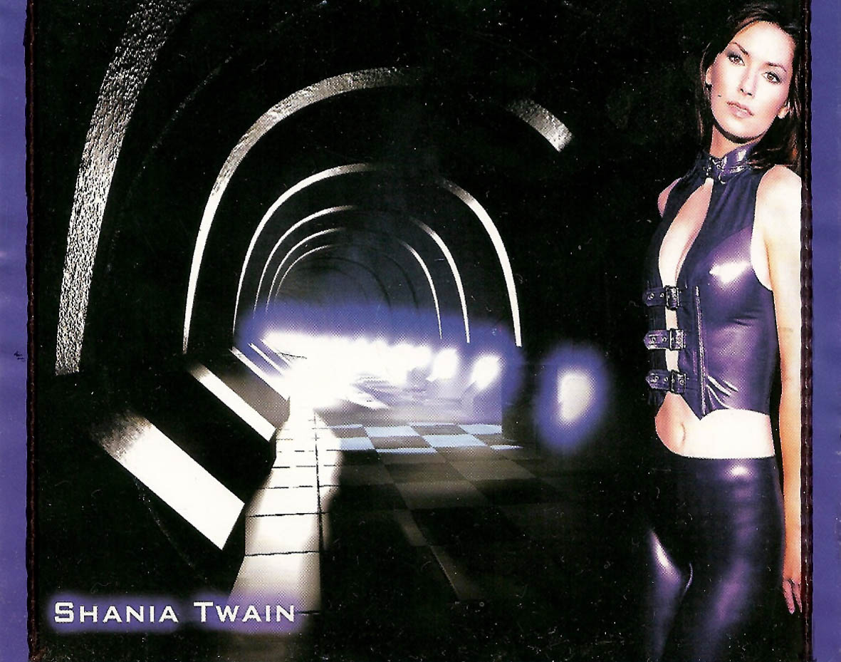Cartula Interior Trasera de Shania Twain - Simply The Best...
