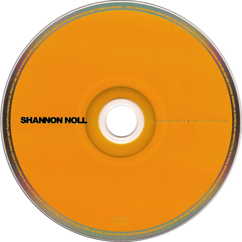 Cartula Cd1 de Shannon Noll - No Turning Back: The Story So Far