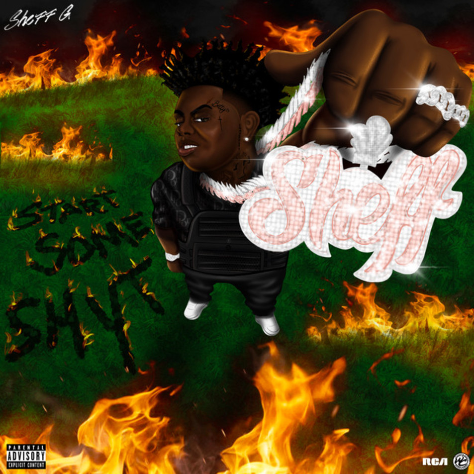 Cartula Frontal de Sheff G - Start Some Shyt (Cd Single)