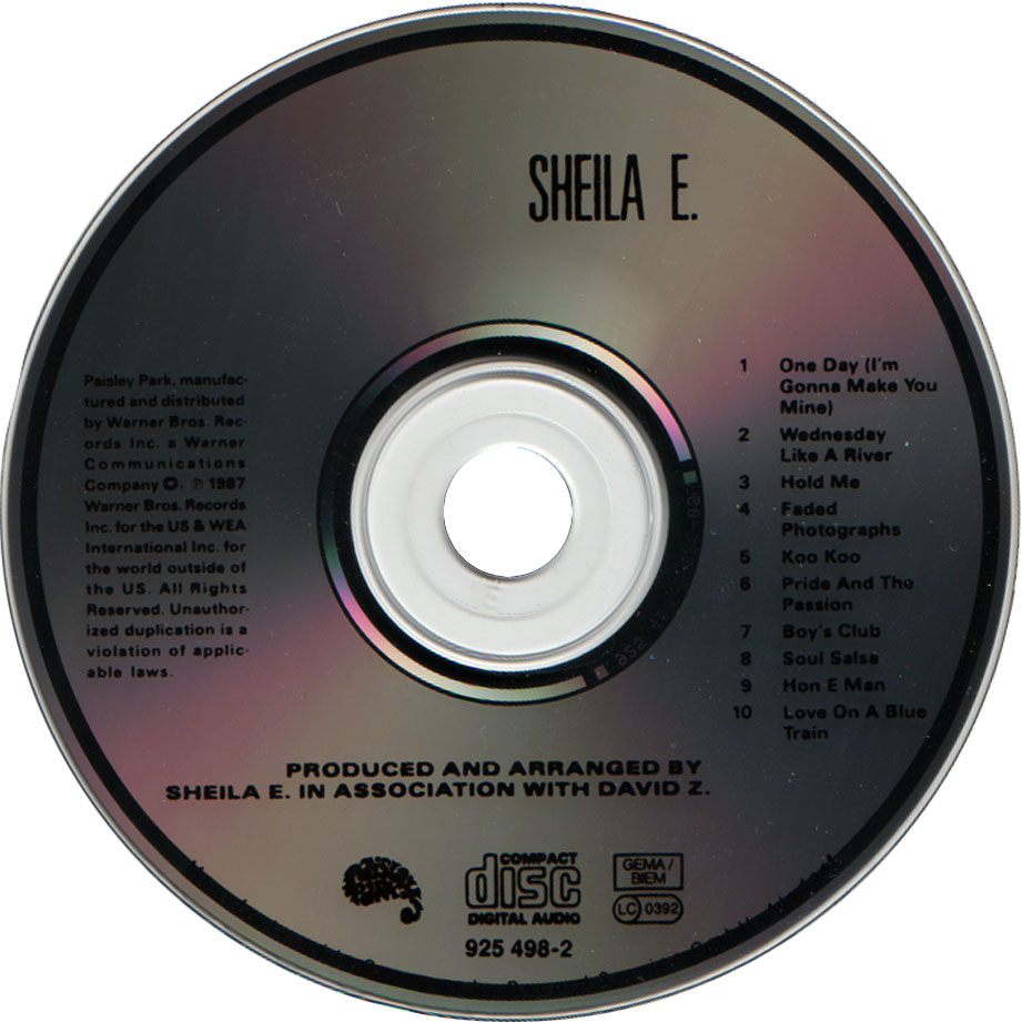 Cartula Cd de Sheila E. - Sheila E.