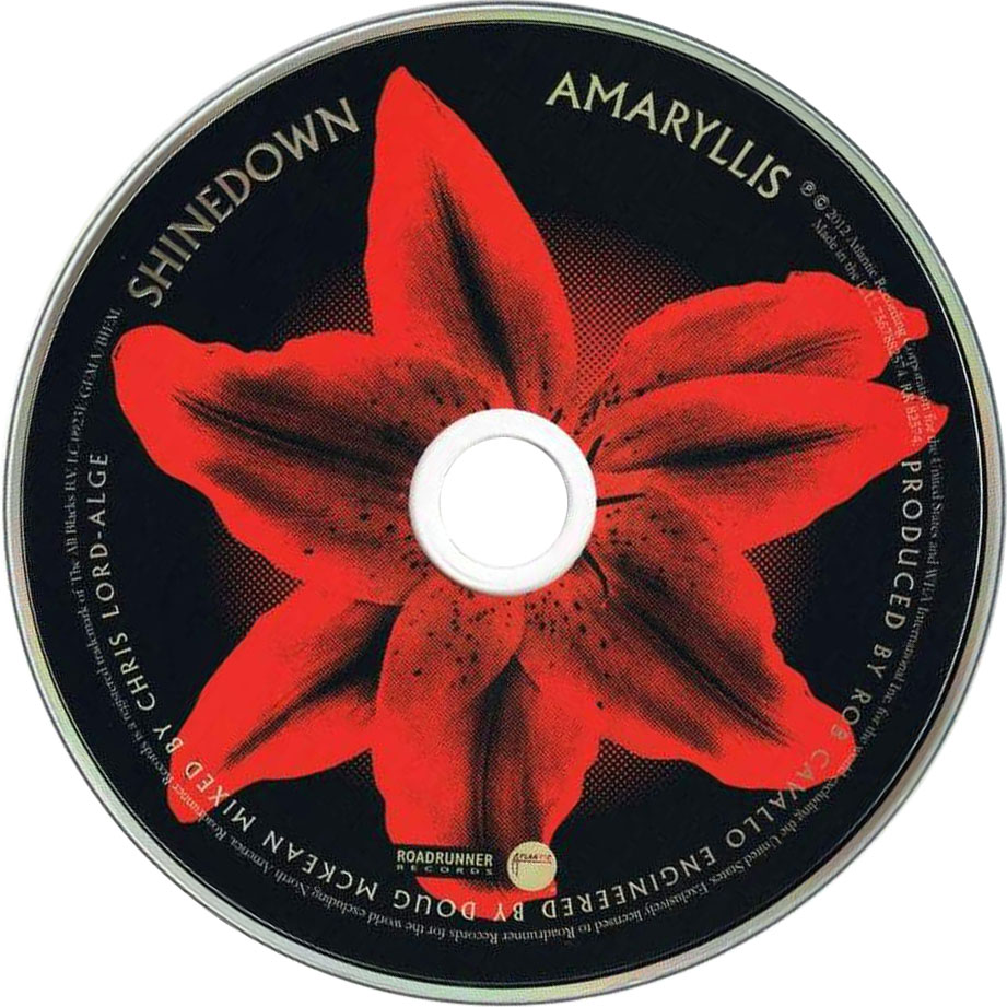 Cartula Cd de Shinedown - Amaryllis