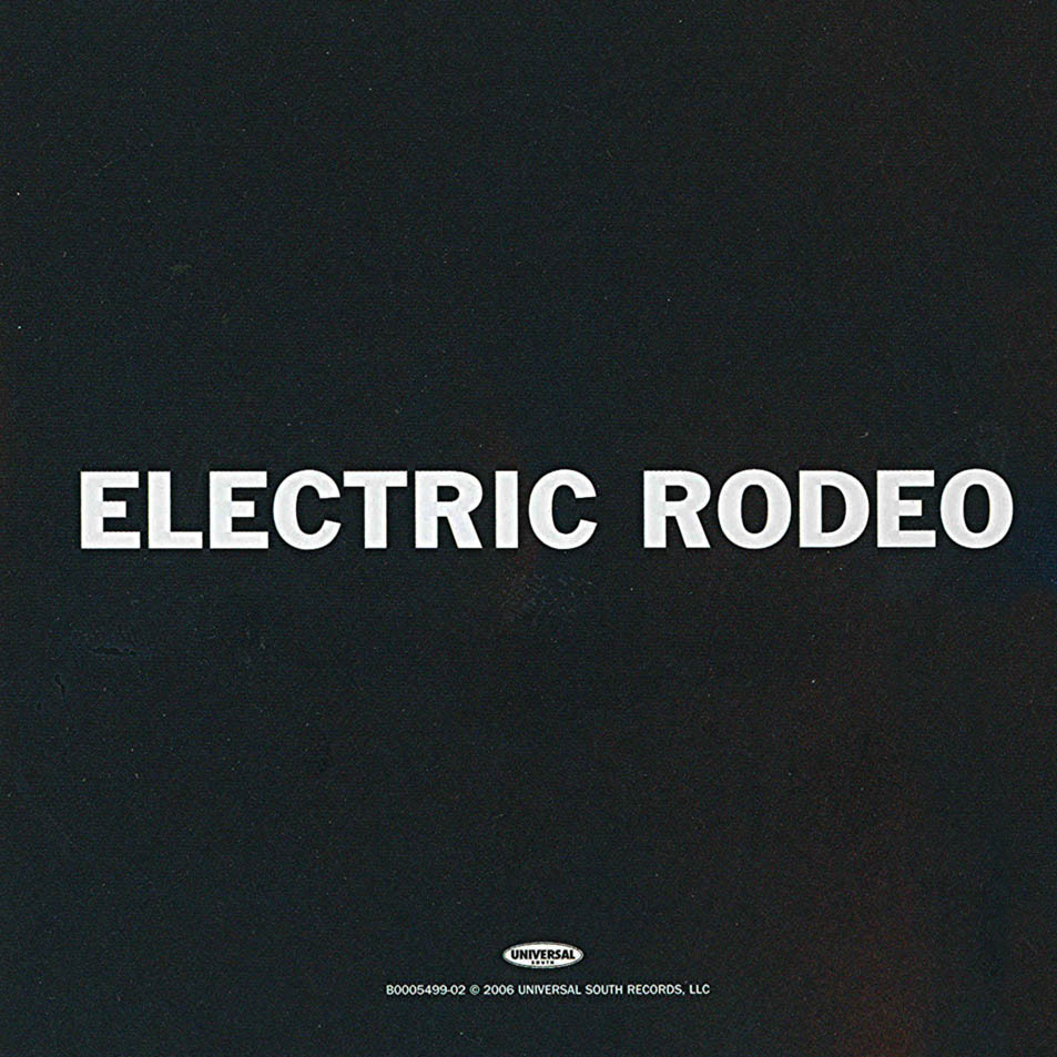 Cartula Interior Frontal de Shooter Jennings - Electric Rodeo