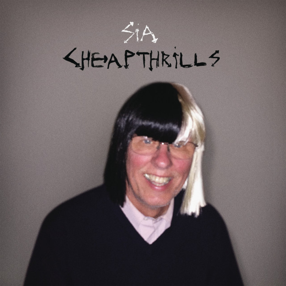 Cartula Frontal de Sia - Cheap Thrills (Cd Single)