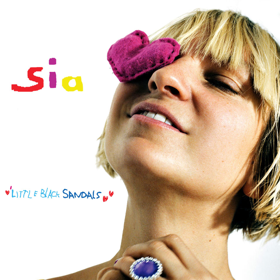 Cartula Frontal de Sia - Little Black Sandals (Cd Single)