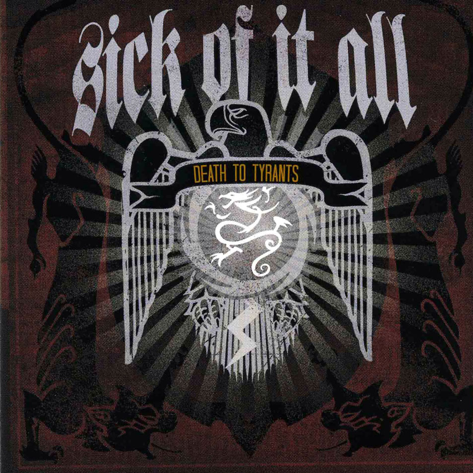 Cartula Frontal de Sick Of It All - Death To Tyrants