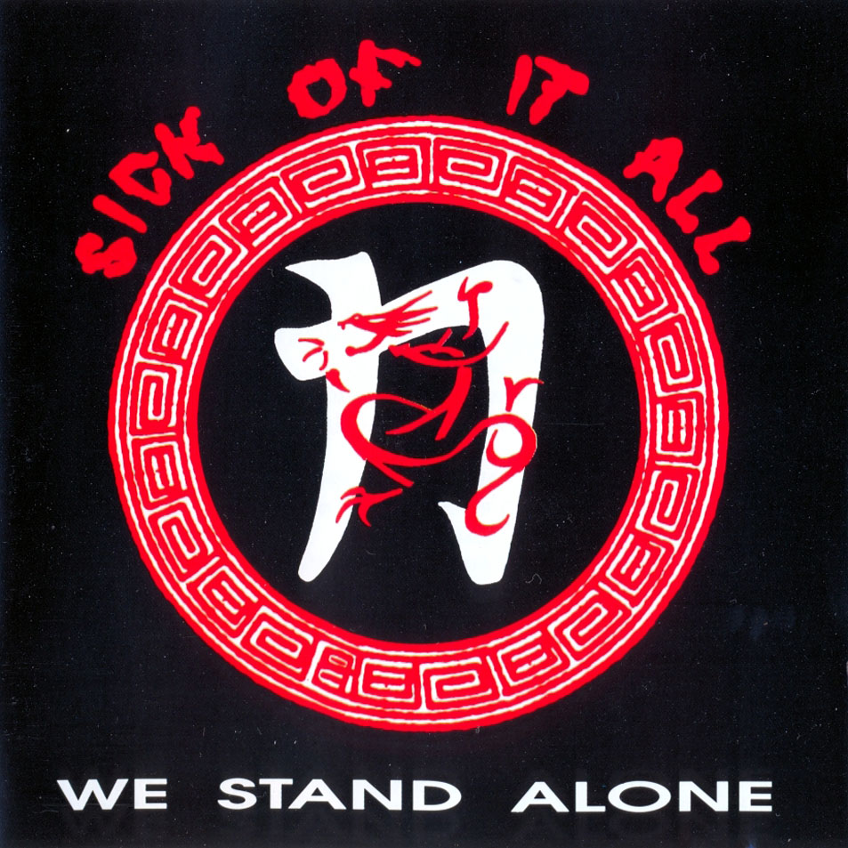 Cartula Frontal de Sick Of It All - We Stand Alone