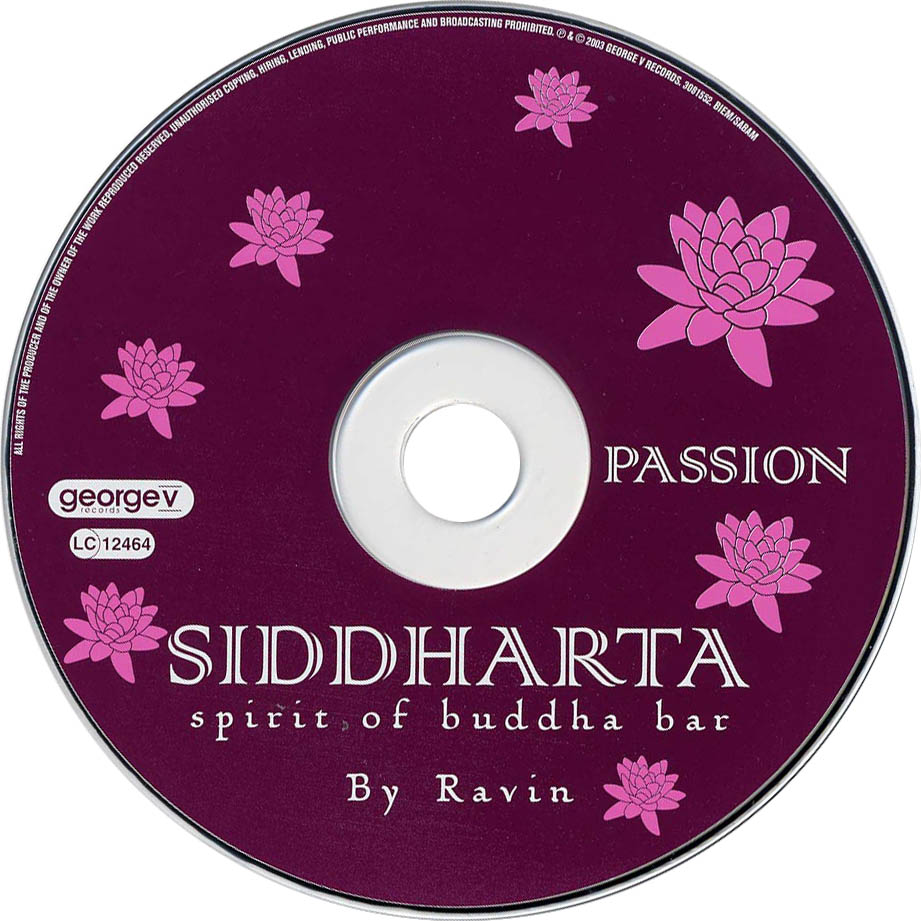 Cartula Cd2 de Siddharta: Spirit Of Buddha Bar Volume 1