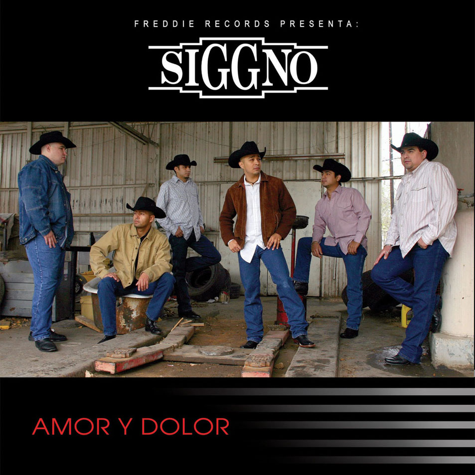 Cartula Frontal de Siggno - Amor Y Dolor