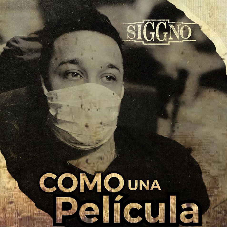 Cartula Frontal de Siggno - Como Una Pelicula (Cd Single)