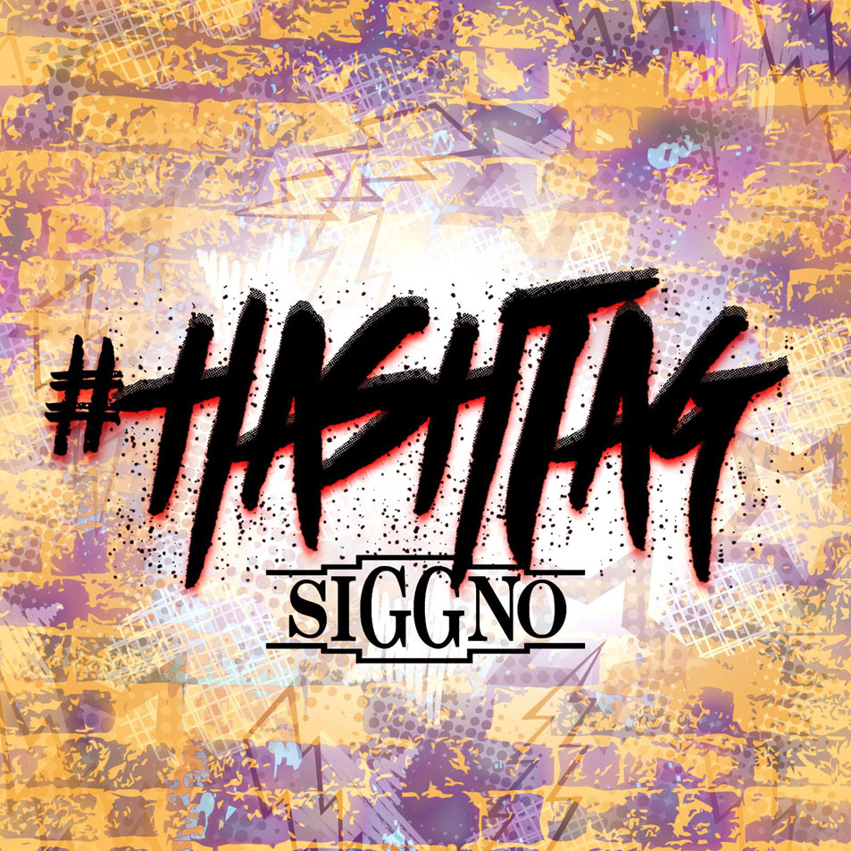 Cartula Frontal de Siggno - #hashtag (Cd Single)