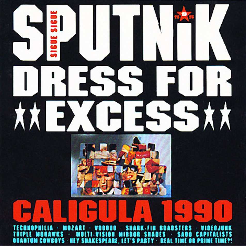 Cartula Frontal de Sigue Sigue Sputnik - Dress For Excess