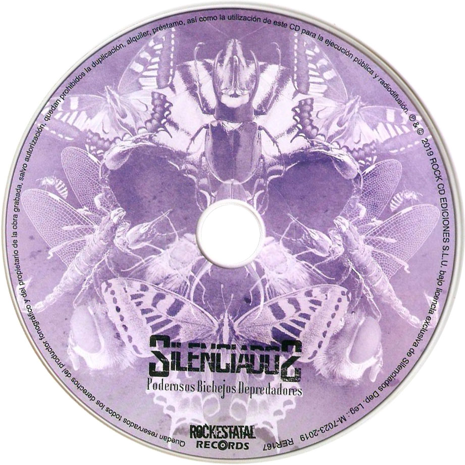 Cartula Cd de Silenciados - Poderosos Bichejos Depredadores (Ep)