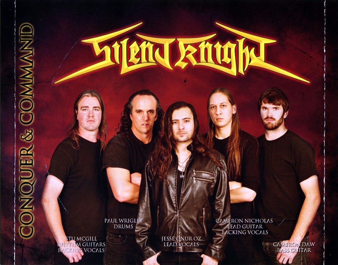 Cartula Interior Trasera de Silent Knight - Conquer & Command