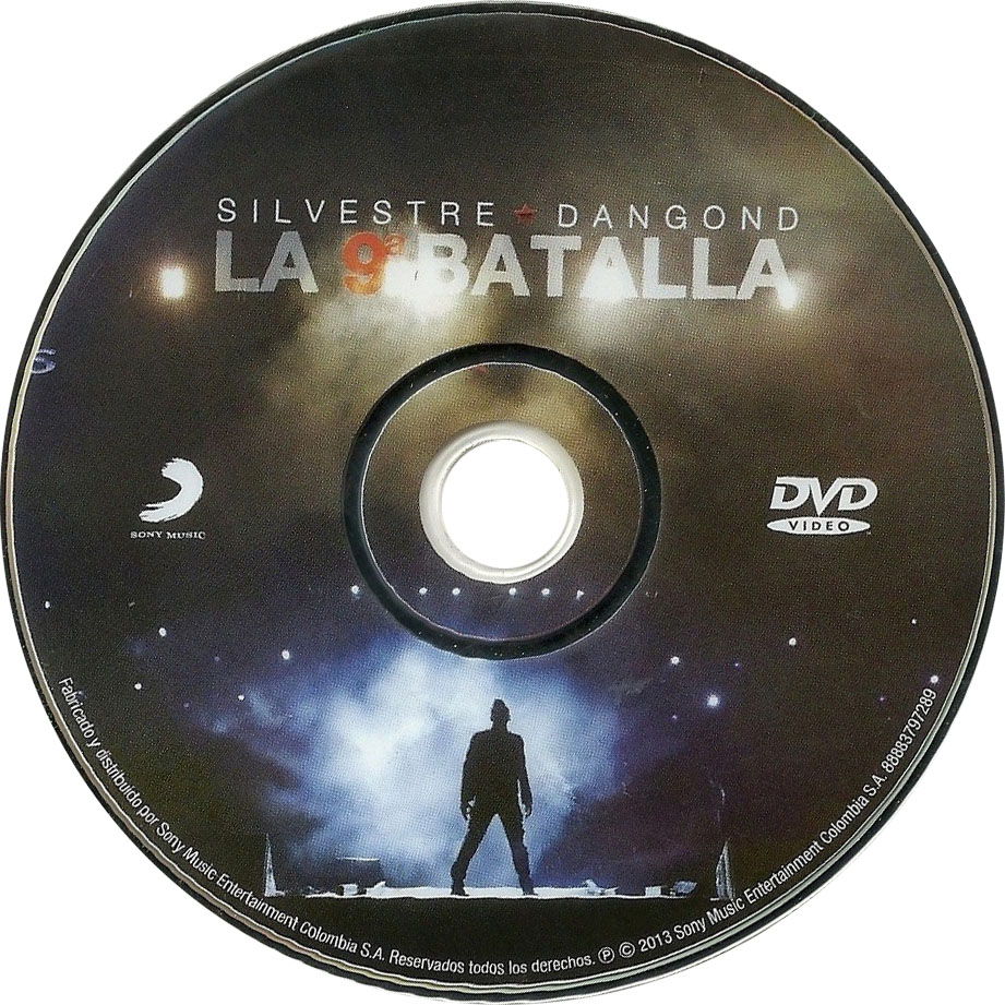 Cartula Dvd de Silvestre Dangond & Rolando Ochoa - La 9a Batalla En Vivo (Dvd)