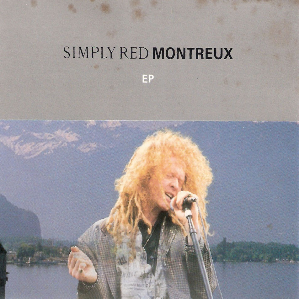 Cartula Frontal de Simply Red - Montreux (Ep)