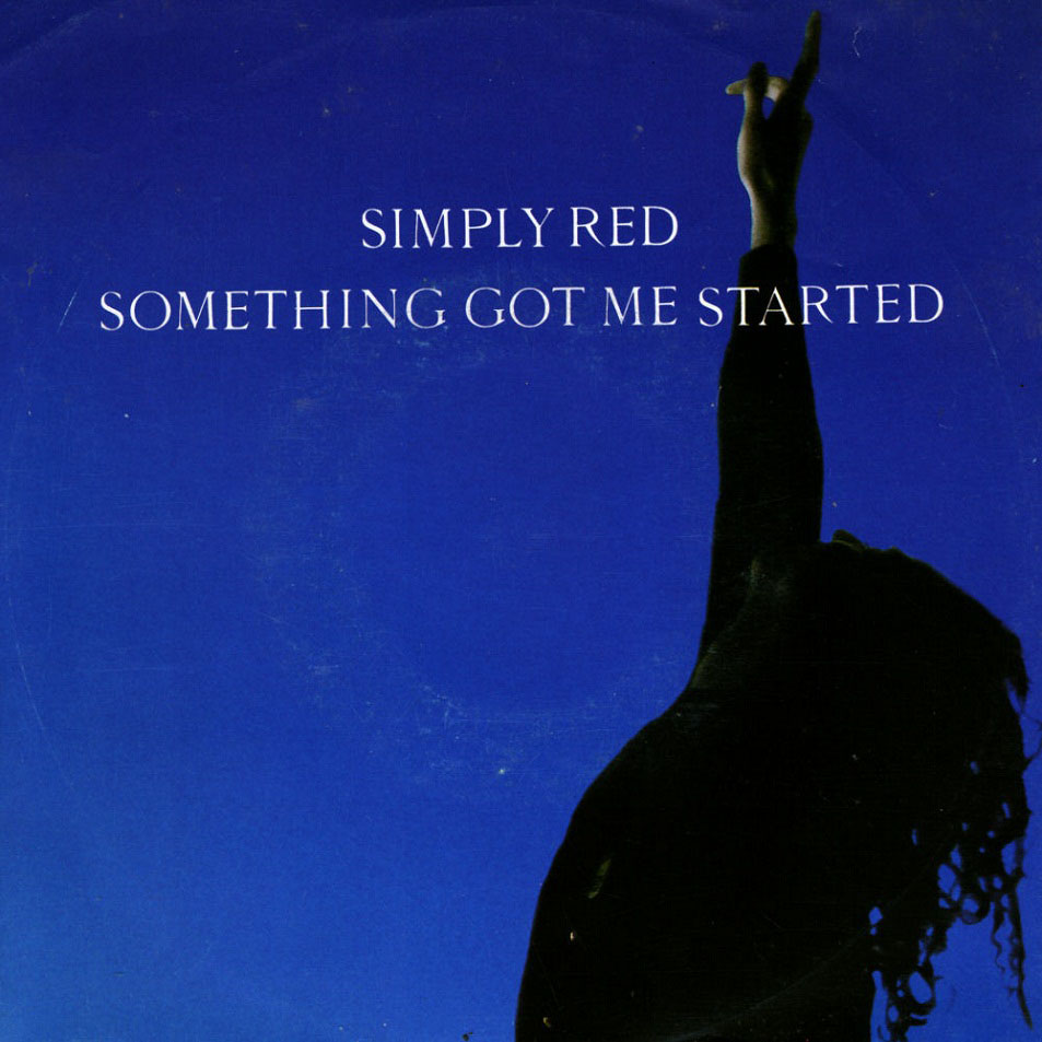 Cartula Frontal de Simply Red - Something Got Me Started (Cd Single)