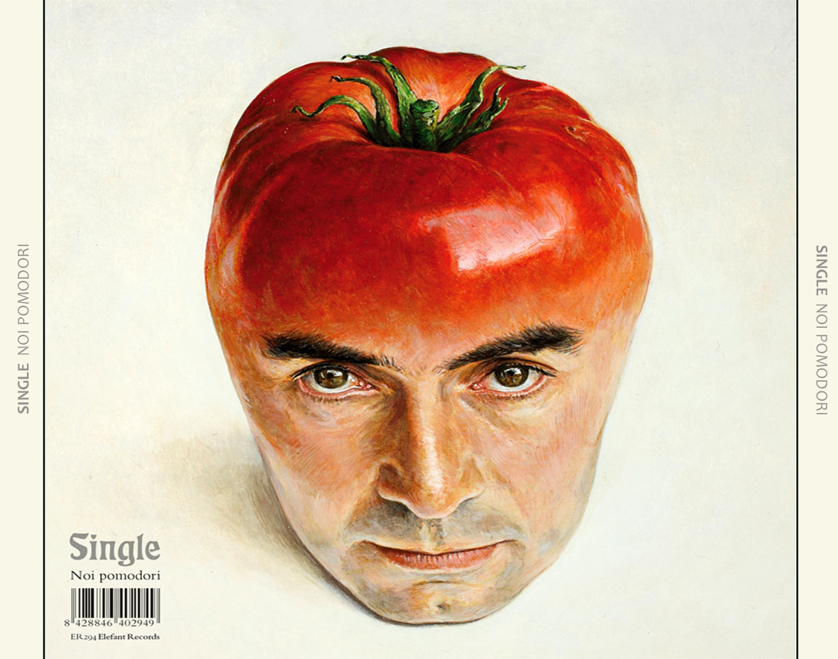 Cartula Trasera de Single - Noi Pomodori (Cd Single)