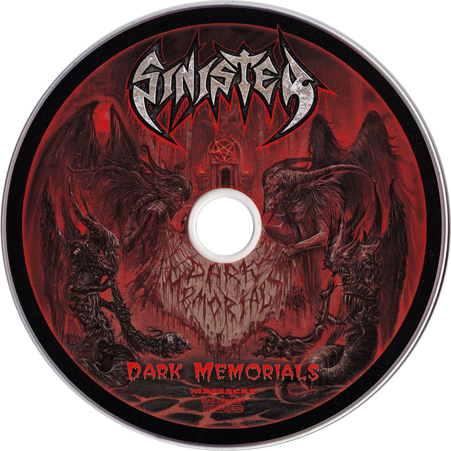 Carátula Cd de Sinister - Dark Memorials (Special Edition)