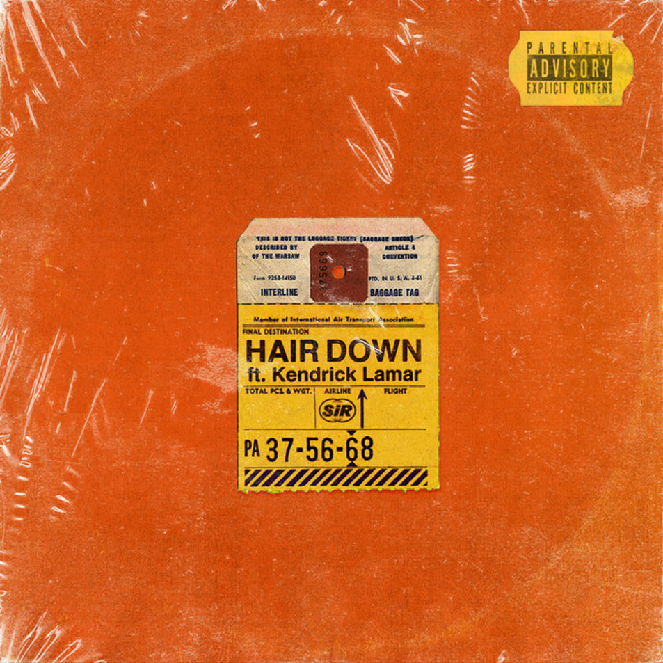 Cartula Frontal de Sir - Hair Down (Featuring Kendrick Lamar) (Cd Single)