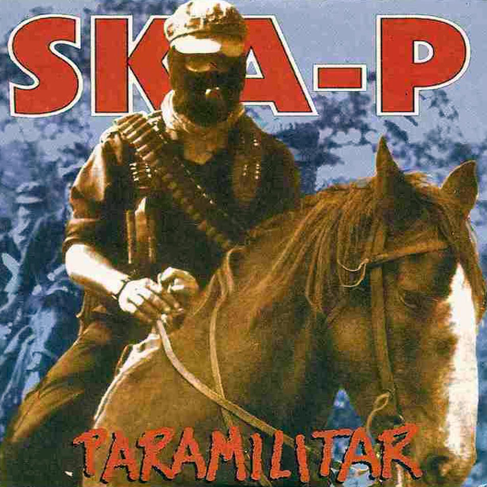 Cartula Frontal de Ska-P - Paramilitar (Cd Single)