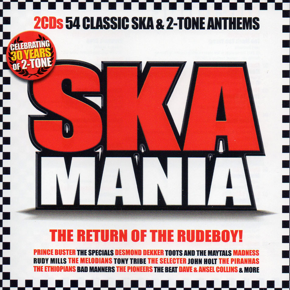 Cartula Frontal de Ska Mania