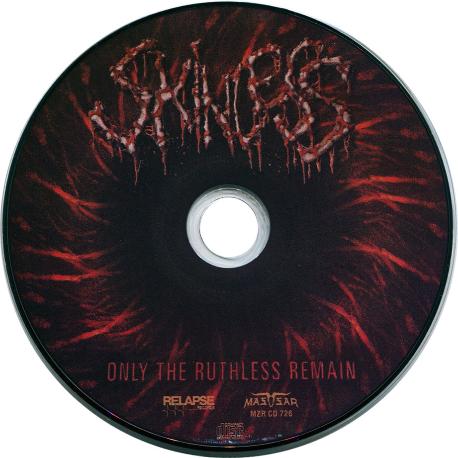 Cartula Cd de Skinless - Only The Ruthless Remain