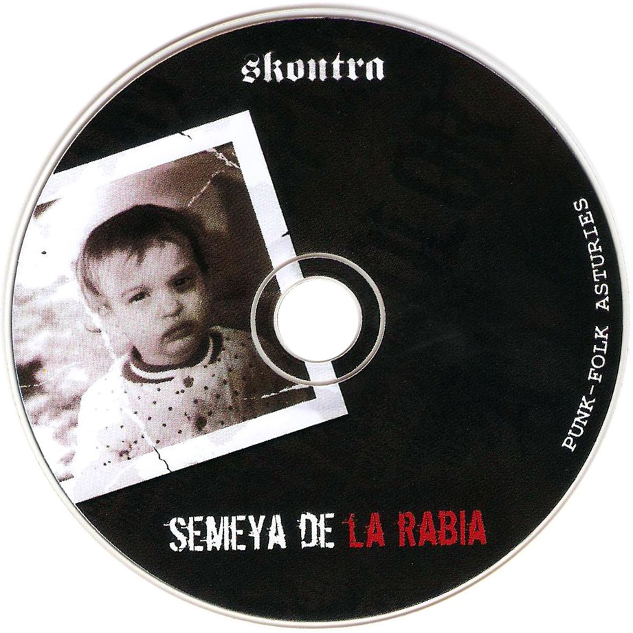 Cartula Cd de Skontra - Semeya De La Rabia