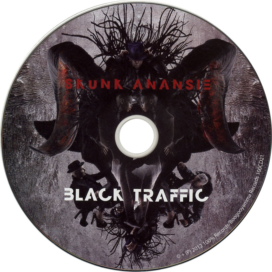 Cartula Cd de Skunk Anansie - Black Traffic