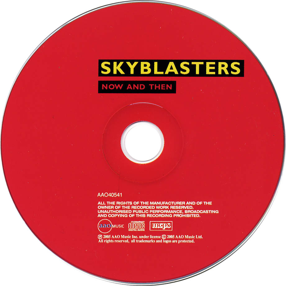 Cartula Cd de Skyblasters - Now And Then