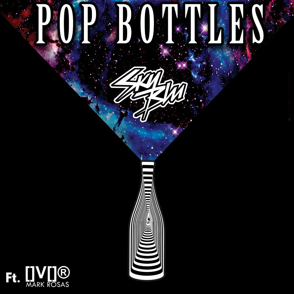 Cartula Frontal de Skyblu - Pop Bottles (Featuring Mark Rosas) (Cd Single)