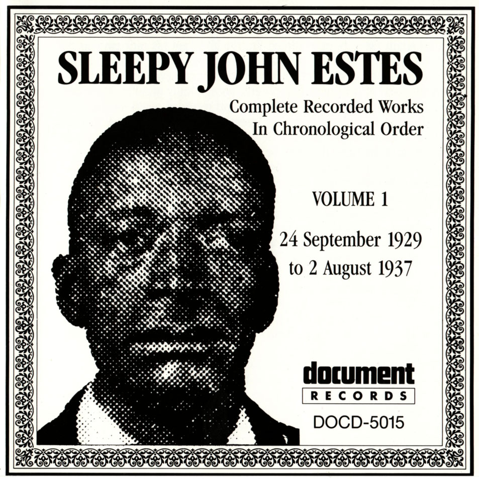 Cartula Frontal de Sleepy John Estes - Complete Recorded Works In Chronological Order Volume 1