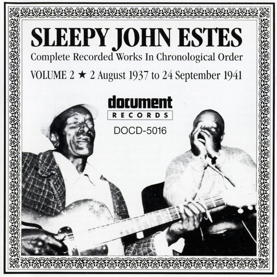Cartula Frontal de Sleepy John Estes - Complete Recorded Works In Chronological Order Volume 2