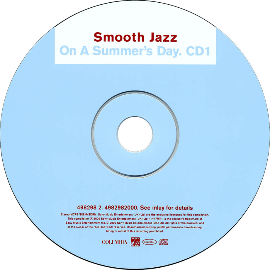 Cartula Cd1 de Smooth Jazz On A Summer's Day