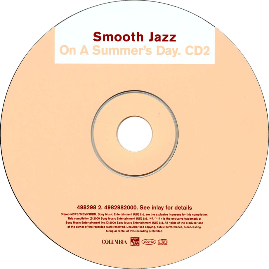 Cartula Cd2 de Smooth Jazz On A Summer's Day